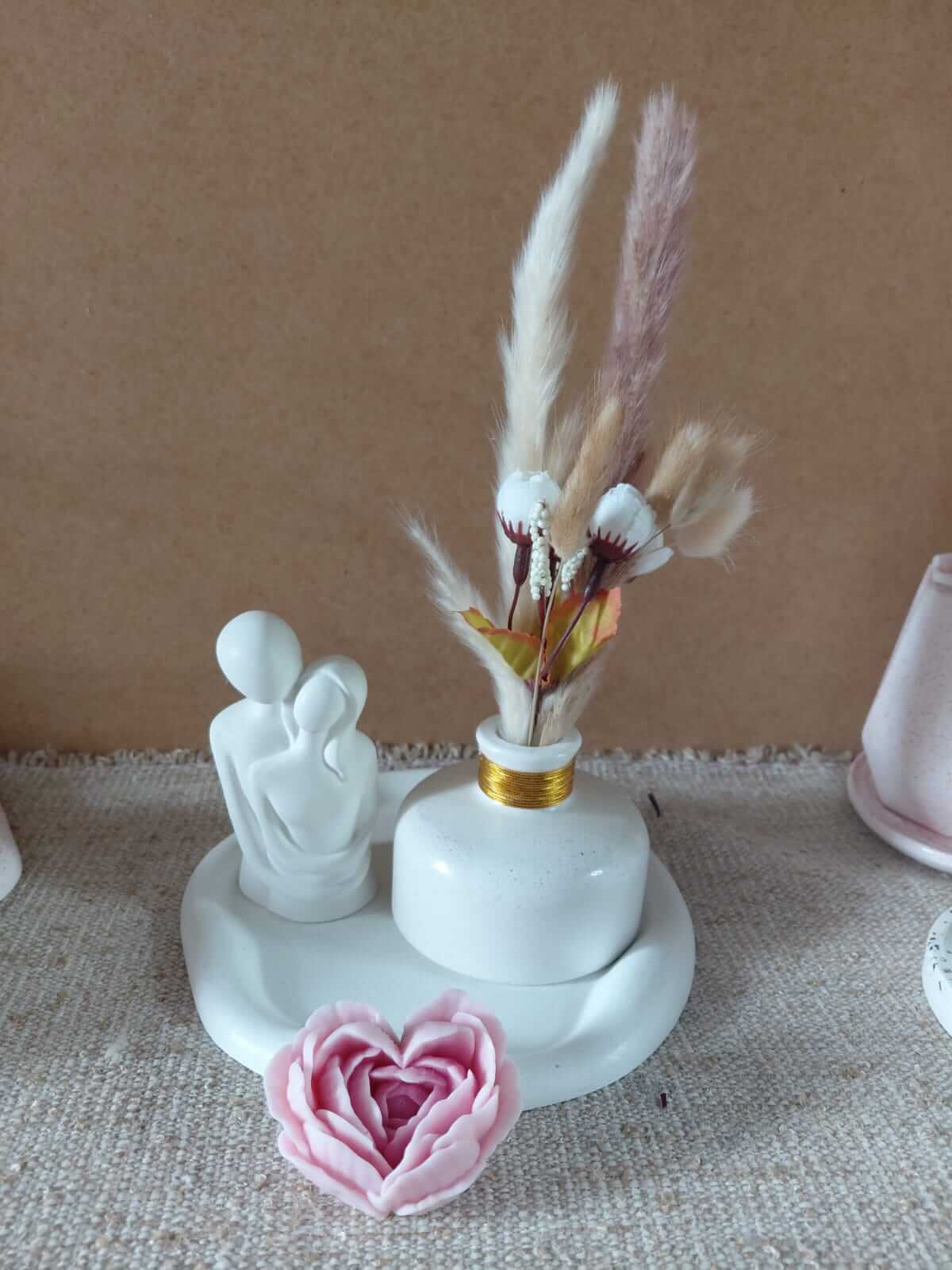 Set de velas y decoración ConcreArte