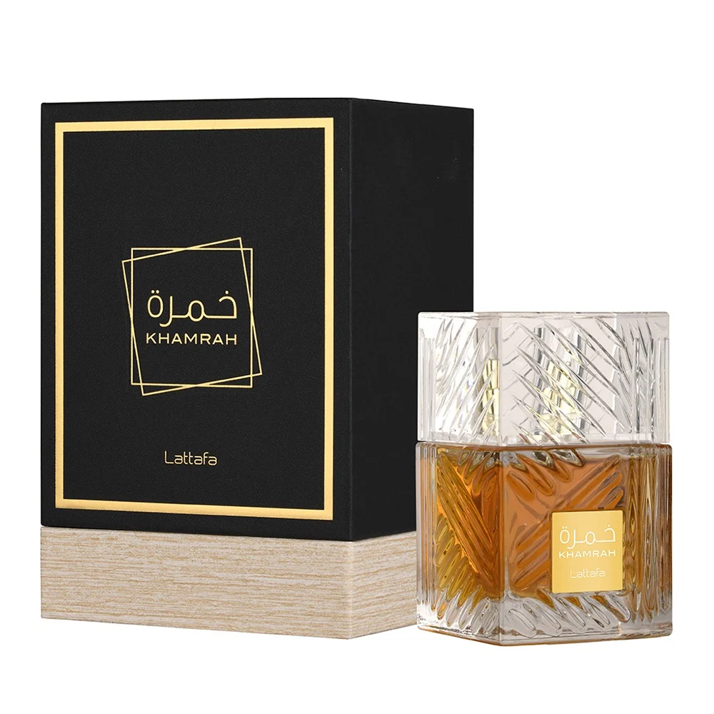 Perfume Lattafa Khamrah, fragancia árabe popular en Uruguay