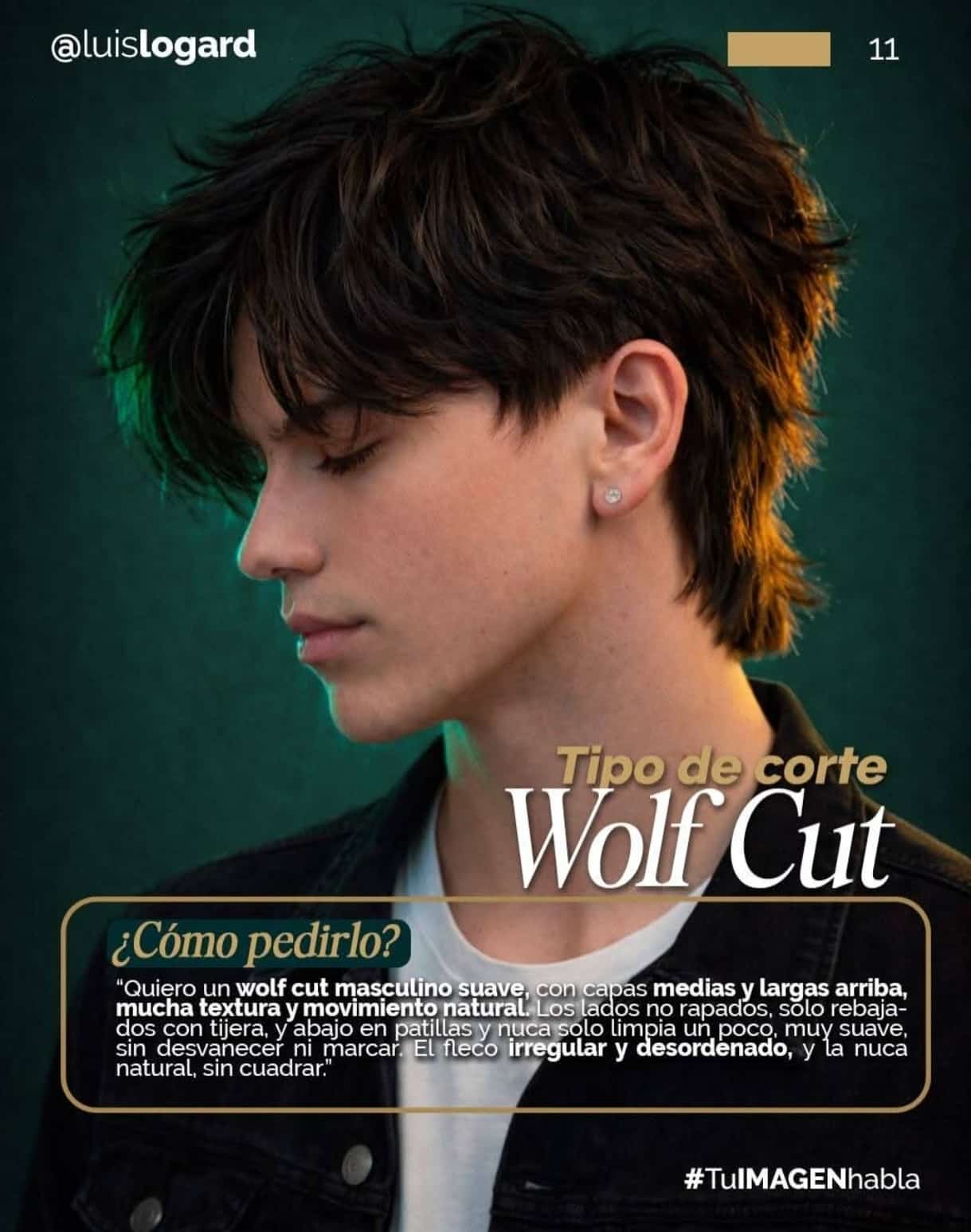 Wolf cut tendencia peluquería Mercedes